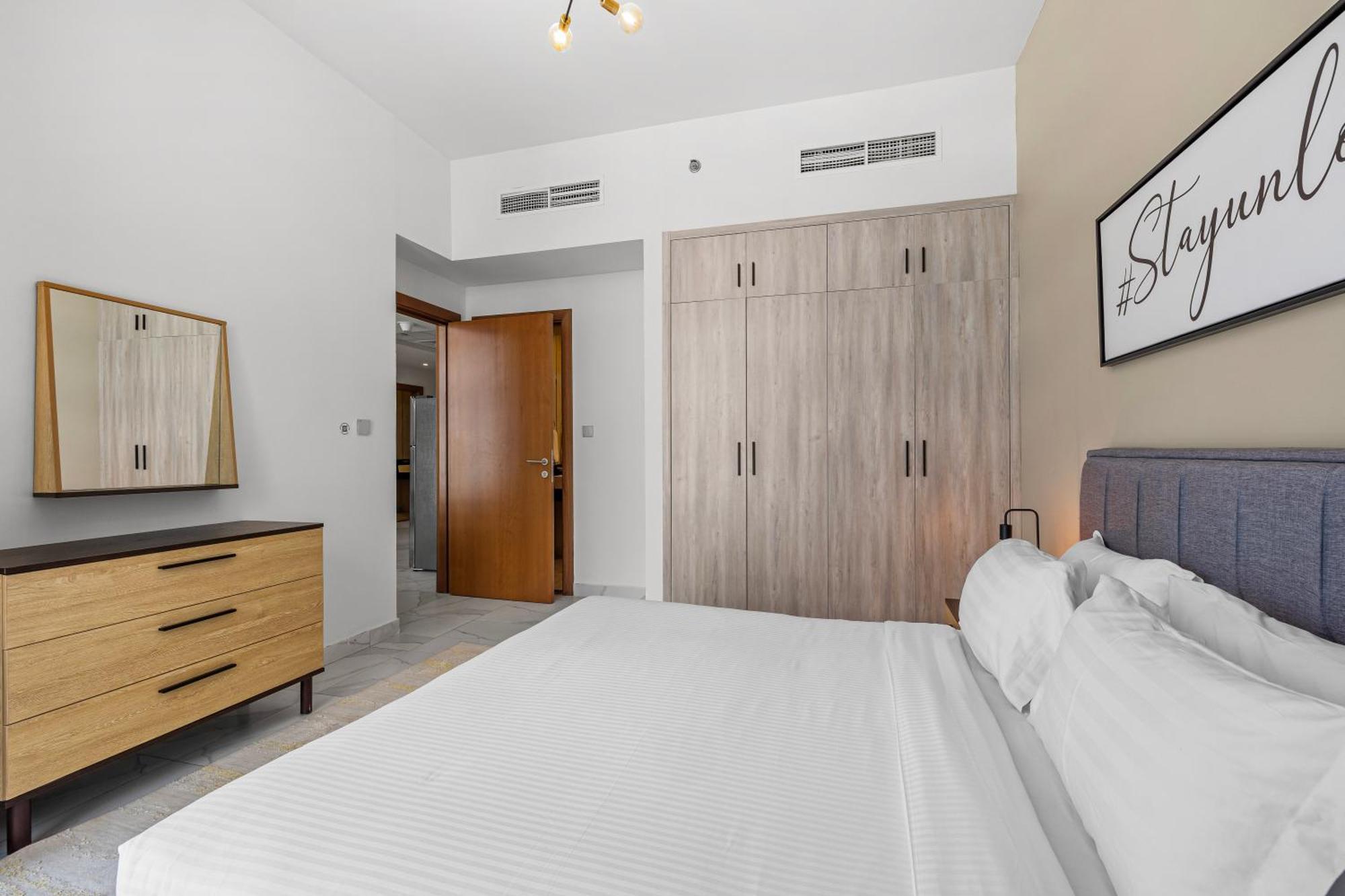 Unlock Waters Edge Apartment Dubai Exterior foto